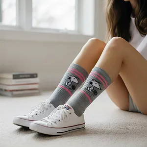 Шкарпетки Peanuts Snoopy Жіночі 3 пари synthetic.ua - Фото 1