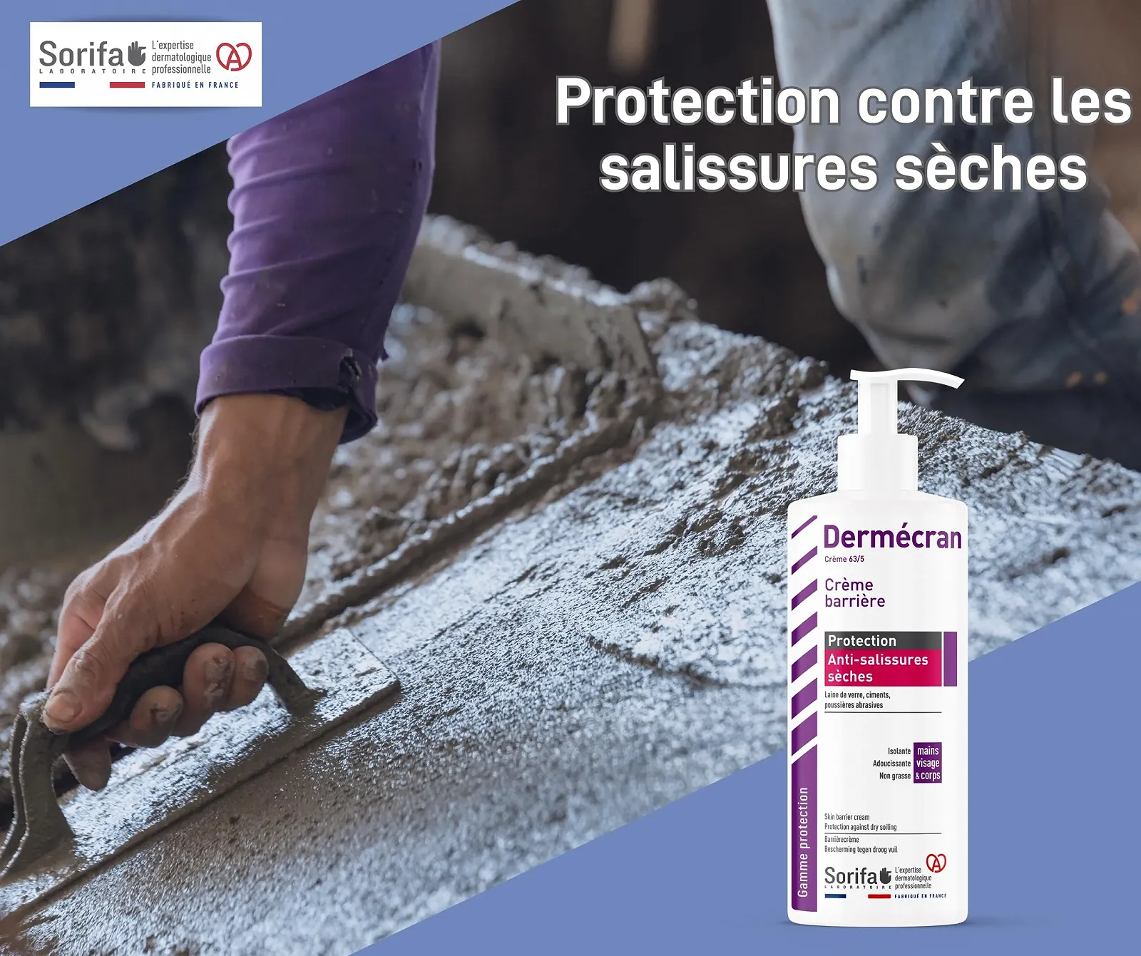 Крем Dermecran Бар'єрний Живильний Стійкий до Плям (Cream 63/5) Флакон з Насосом 500 мл, фото №5 Крем Dermecran Бар'єрний Живильний Стійкий до Плям (Cream 63/5) Флакон з Насосом 500 мл, фото №5