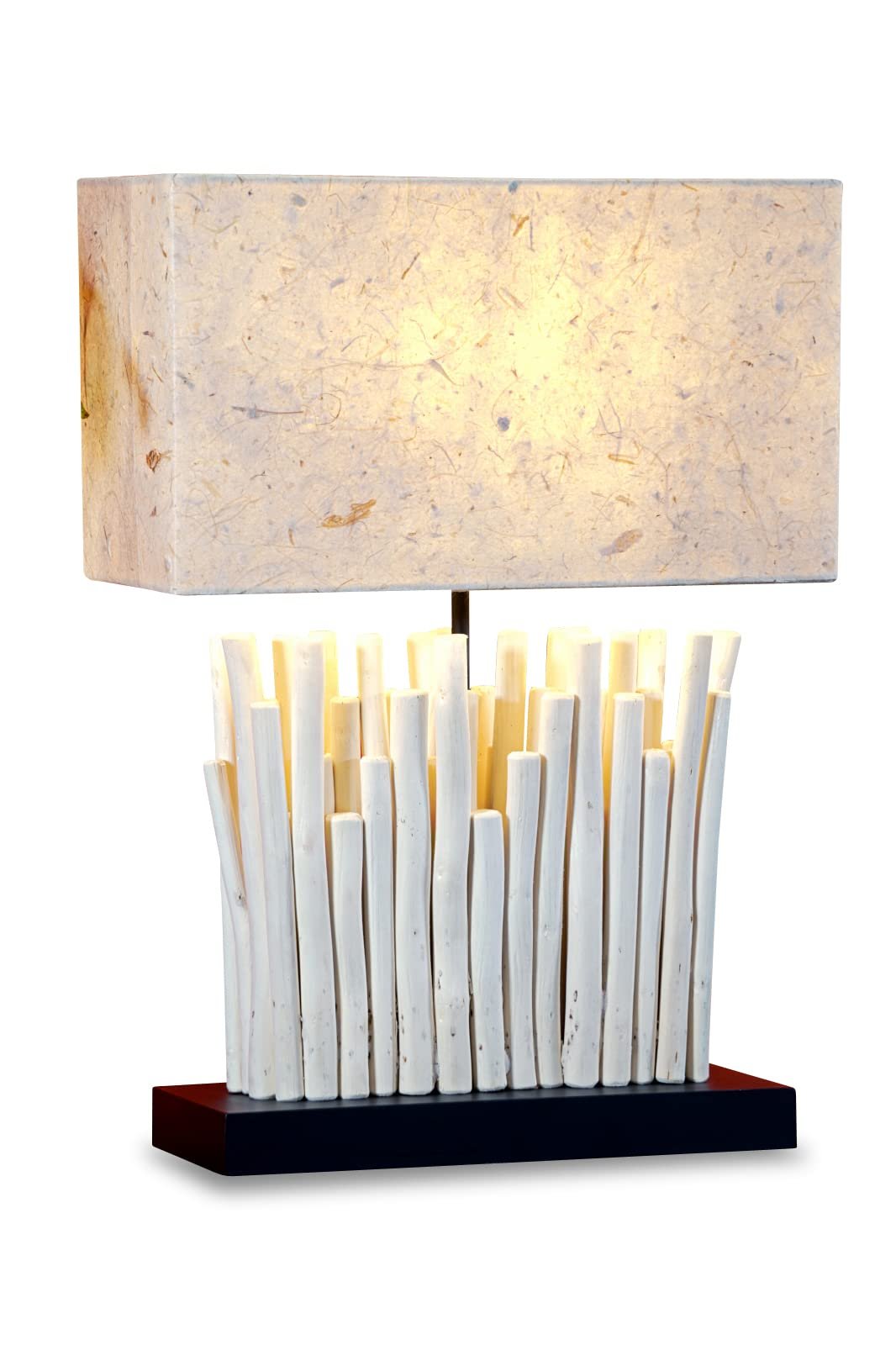 Настільна лампа Puwai Driftwood 50 x 35 см дрифтвуд цоколь E27, фото №1