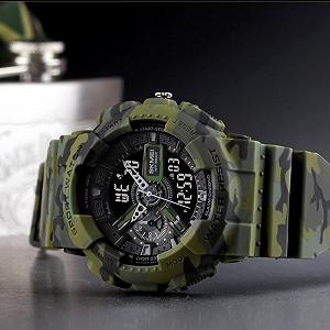 Годинник Skmei 1688 Military Green-Black synthetic.ua - Фото 1