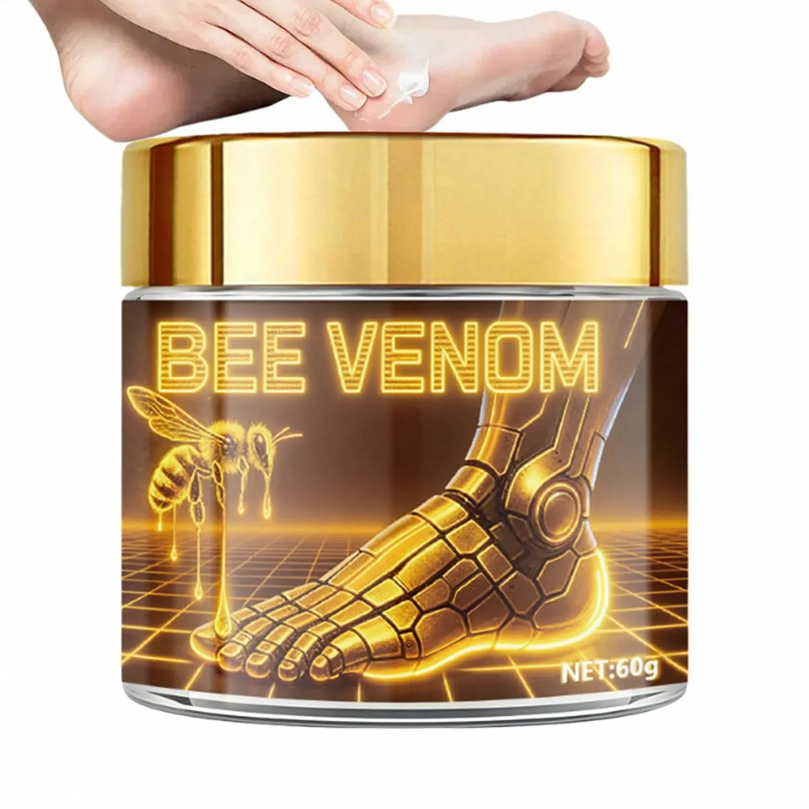 Крем для сухих и потрескавшихся пяток и ног бальзам для лодыжек и суставов 60 г, фото №1 Крем для сухих и потрескавшихся пяток и ног бальзам для лодыжек и суставов 60 г, фото №1