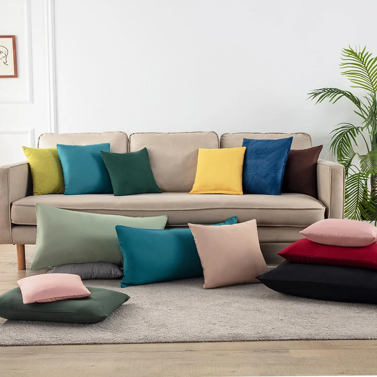 Наволочки Nesture 40 x 80 см, Набор из 2 штук, Антрацит, 100% Микрофибра, с молнией, Мягкие и не требующие глажки, фото №4 Наволочки Nesture 40 x 80 см, Набор из 2 штук, Антрацит, 100% Микрофибра, с молнией, Мягкие и не требующие глажки, фото №4