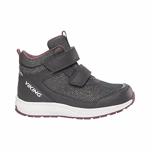 Унисекс детская обувь для ходьбы Viking Bouncy Glitter Mid GTX 2V - Фото 1