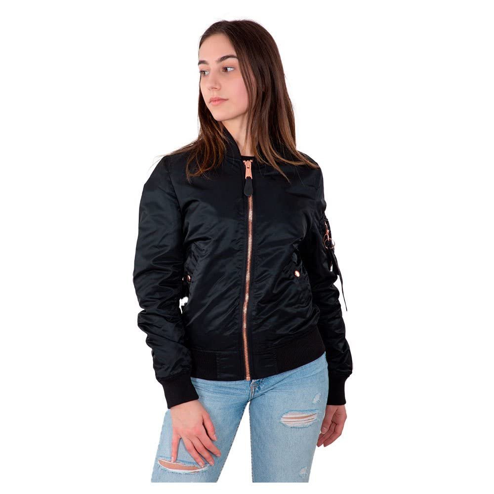 Жіноча куртка-бомбер ALPHA INDUSTRIES, фото №4