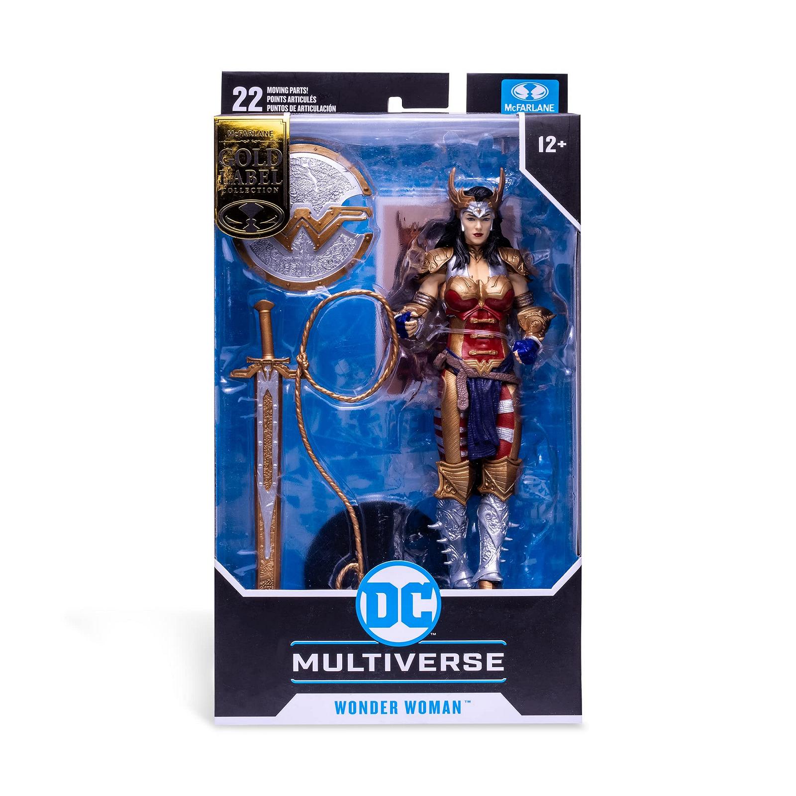 Екшн-фігурка Wonder Woman DC Multiverse, розроблена Тоддом Макфарлейном (Gold Label), 18 см, фото №8