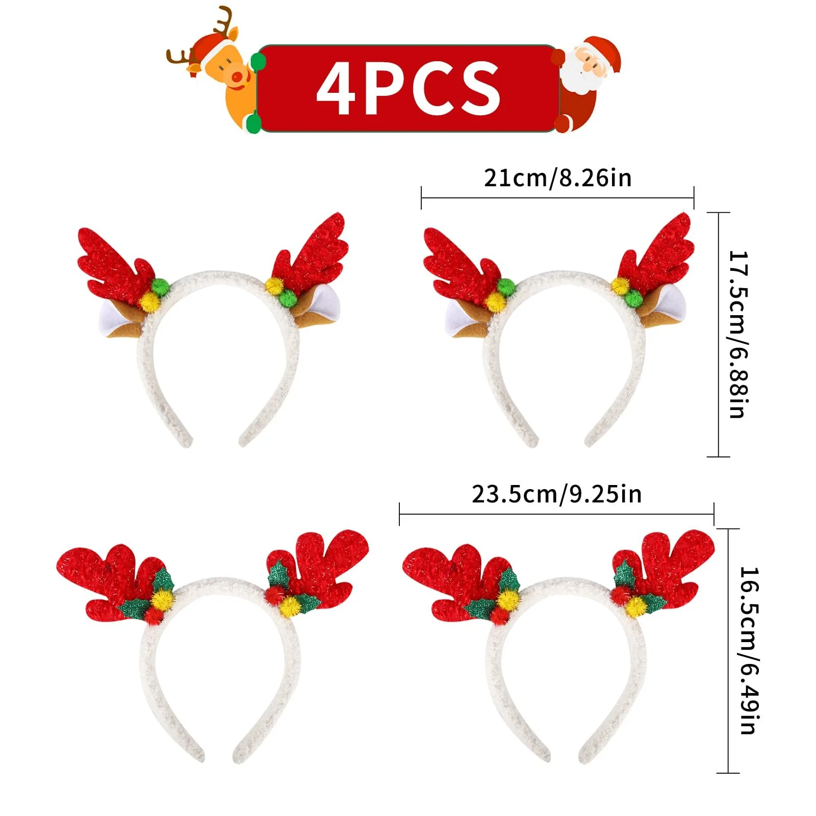 Різдвяна Обруч на голову, фото №2