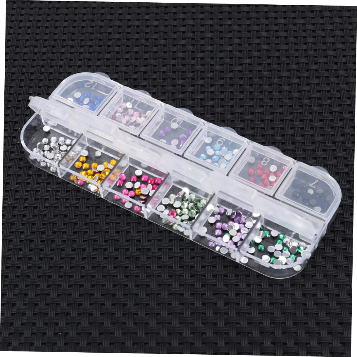 Голографические блестки Beavorty для ногтей, украшение для ногтей, точечные шармы для ногтей, стразы для ногтей, блестки для татуировки ногтей, неровные хлопья для ногтей, 12 шт, фото №5