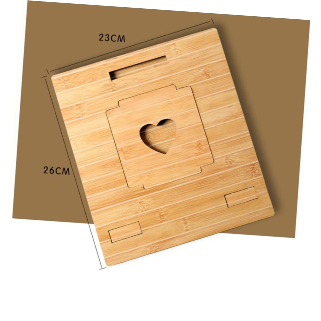 Підставка для ноутбука Artibetter Дерев'яна Портативна для дому та офісу, фото №6