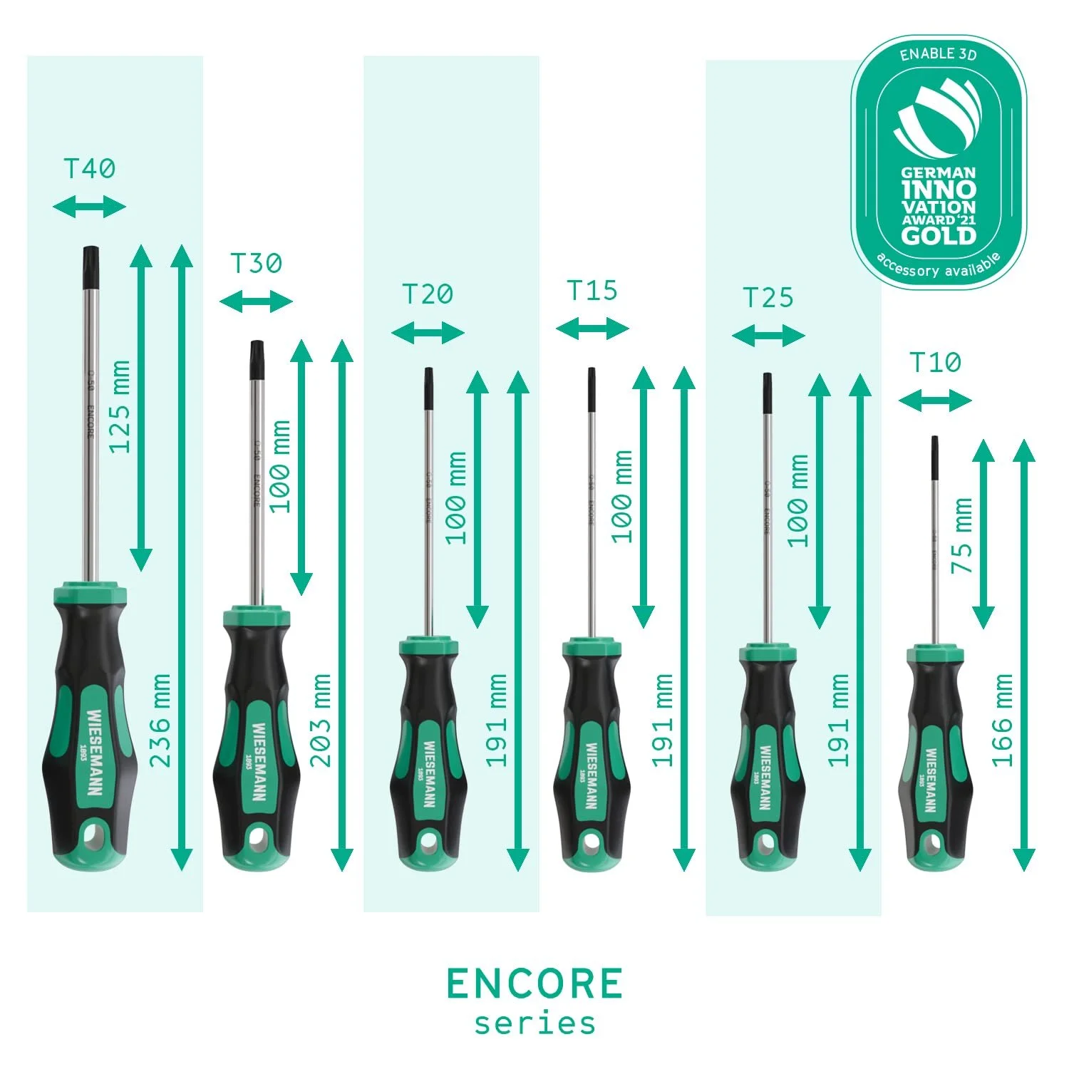 Набір викруток Wiesemann 1893 VDE діелектричний 7 предметів із тестером, фото №3