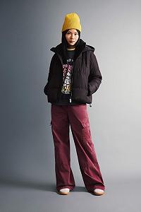 Жіноча зимова куртка Пальто DeFacto Relax Fit З капюшоном synthetic.ua - Фото 1