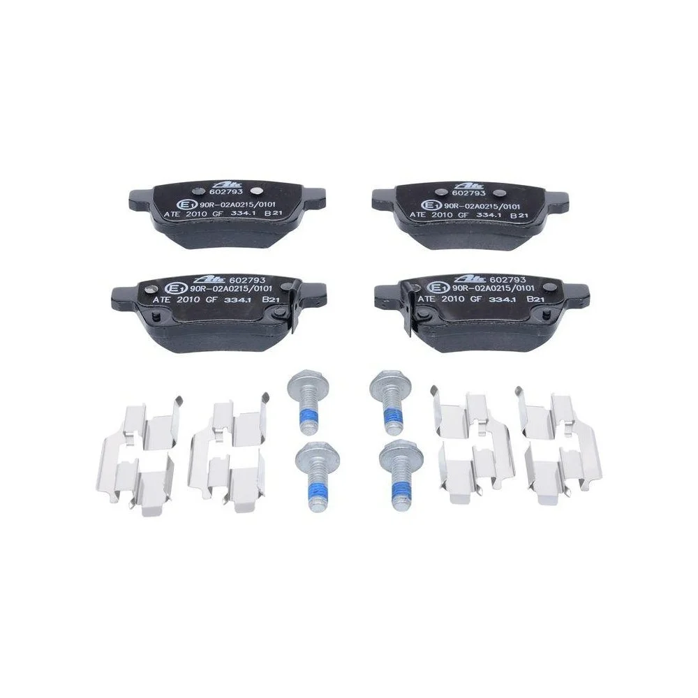 Комплект тормозных колодок, дисковый тормоз ATE 13.0460-2793.2 для FIAT OPEL VAUXHALL, фото №1 Комплект тормозных колодок, дисковый тормоз ATE 13.0460-2793.2 для FIAT OPEL VAUXHALL, фото №1