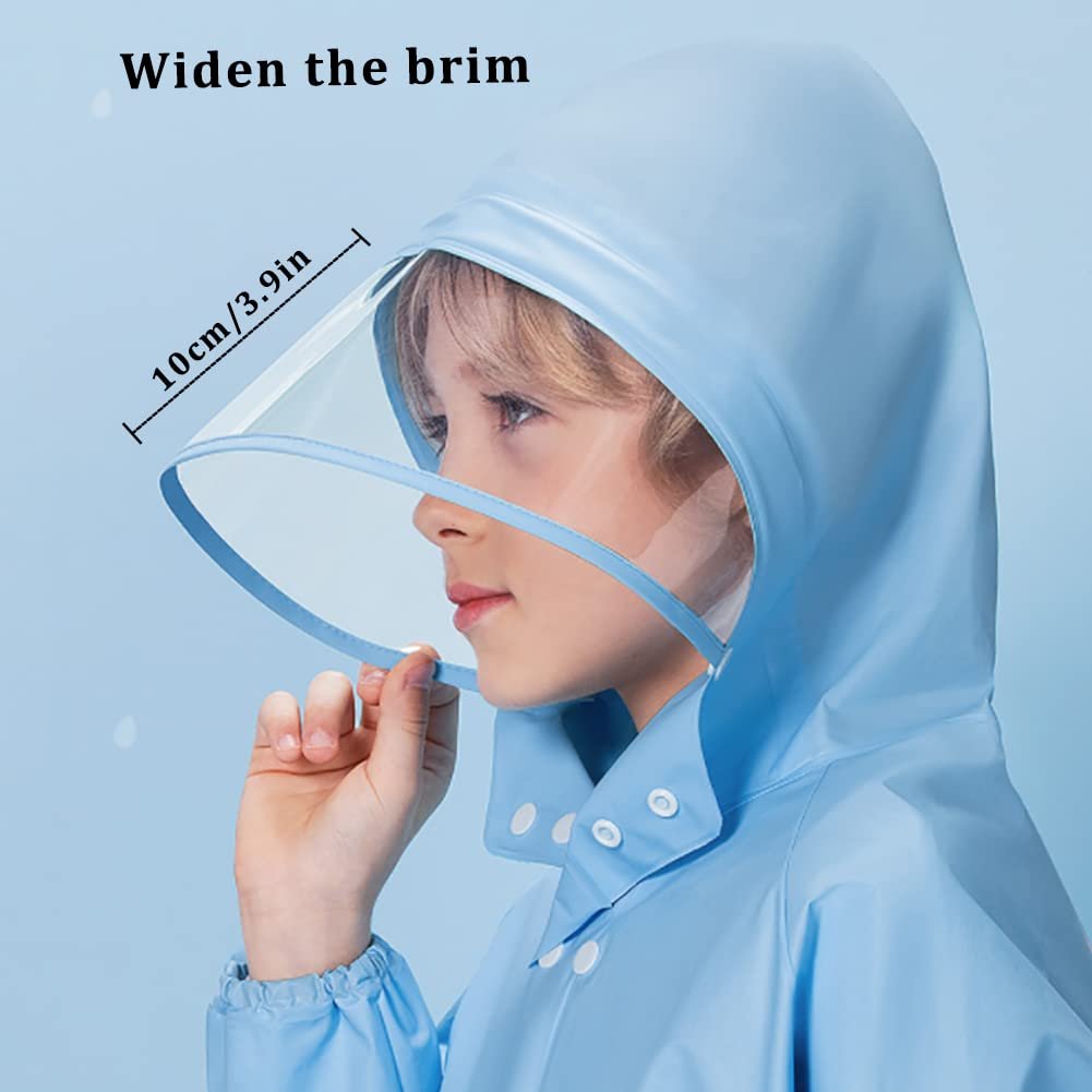 Дитячий дощовик Malaxlx Водонепроникна дощова куртка з капюшоном 2-8 років, фото №3 Дитячий дощовик Malaxlx Водонепроникна дощова куртка з капюшоном 2-8 років, фото №3