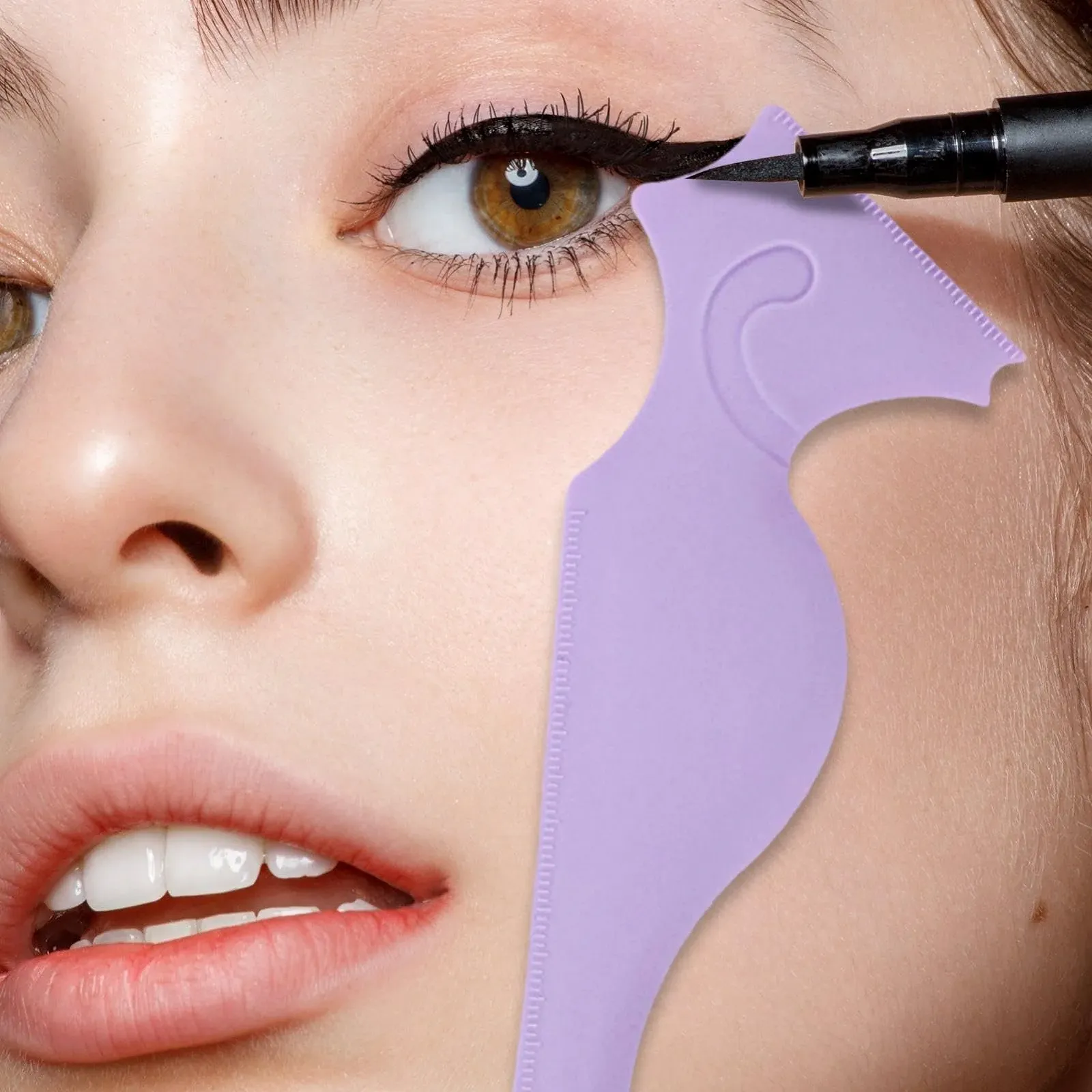Вспомогательный инструмент для подводки глаз, Winged Eyeliner Tool Прецизионные аппликаторы теней, фото №3