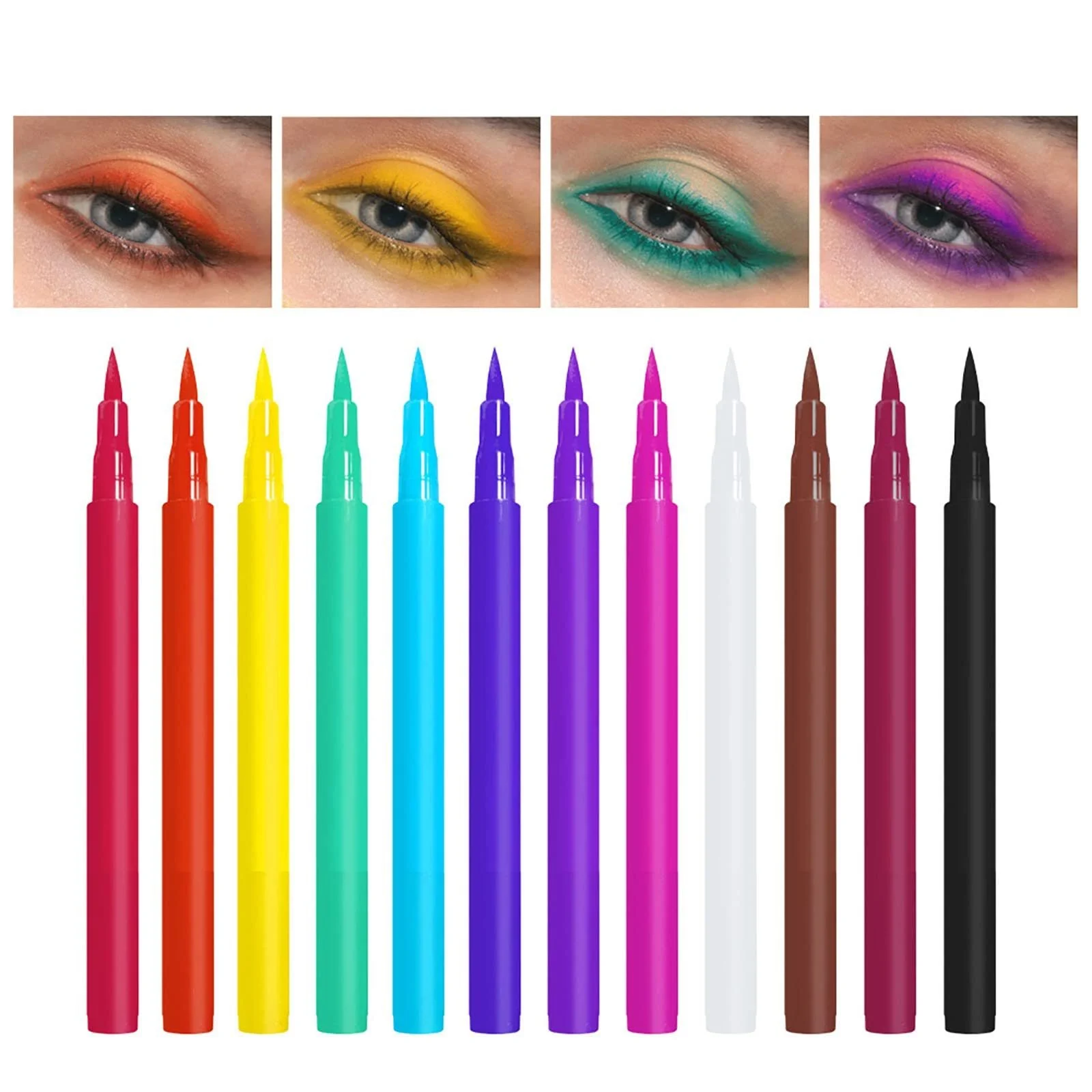 Рідка Підводка для очей, стійка, гладка, 2 мл, фото №7