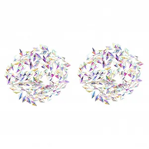 Стрази FRCOLOR Імітація ромба 200 шт. Блискучі прикраси для мобільних телефонів та рукоділля - Фото 1