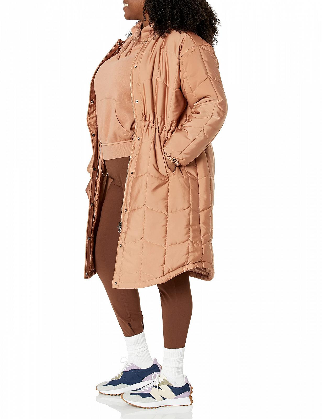 Жіноче пальто Amazon Essentials стьобане, фото №8