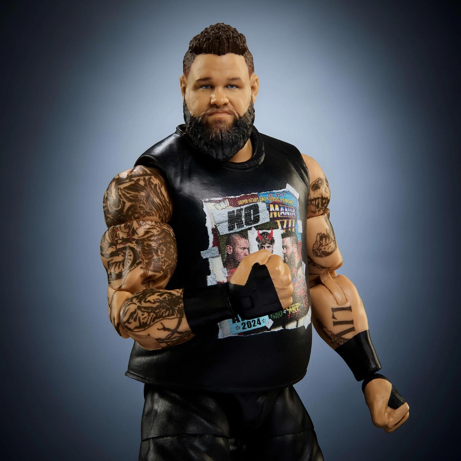 Экшн-фигурка Mattel WWE Elite Series #116 Кевин Оуэнс, 15 см, многоцветный, фото №3