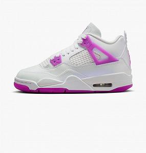 Кросівки Jordan 4 Retro Hyper Violet (GS) 36 - Фото 1