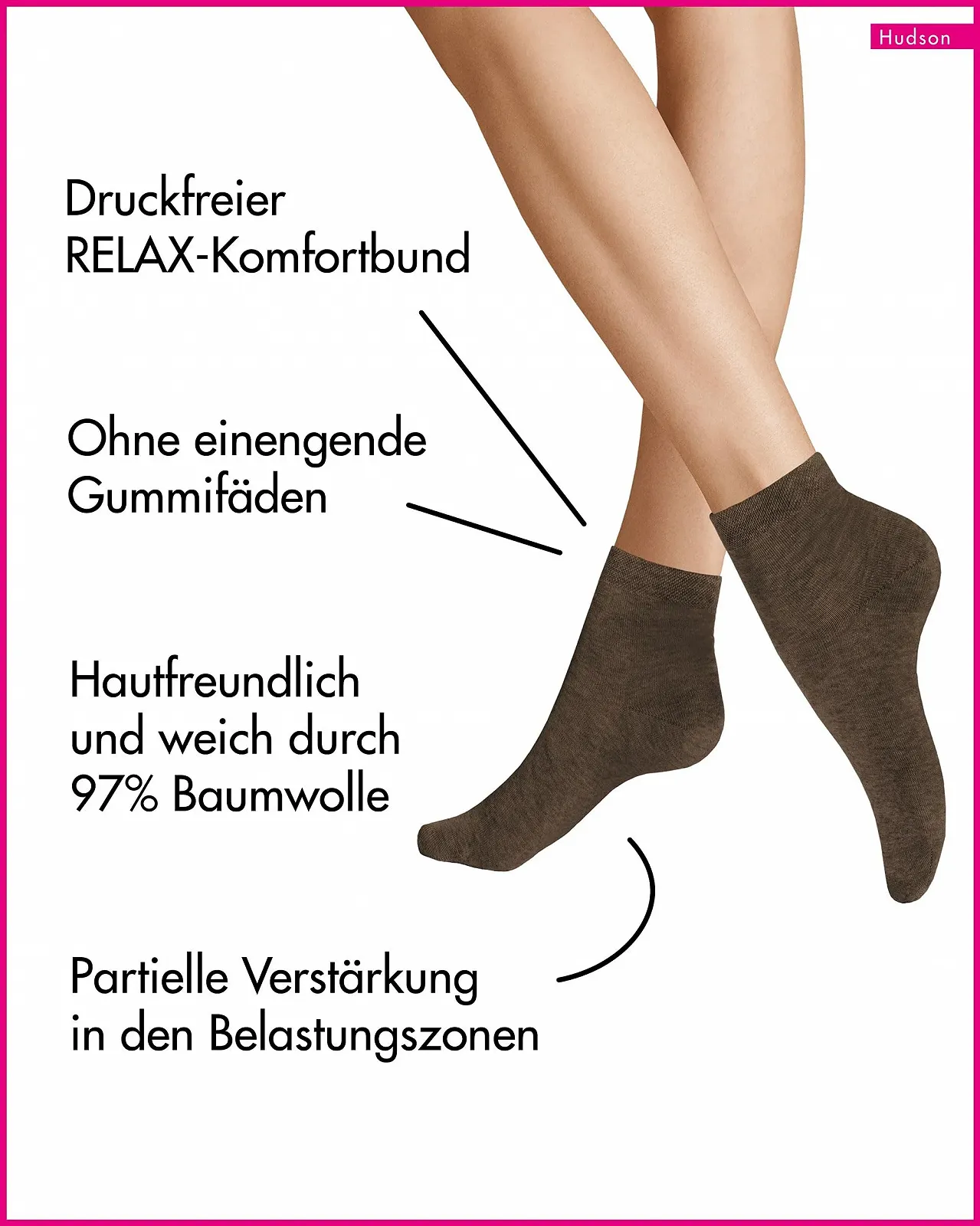 Носки Hudson Relax Cotton Soft Женские, фото №2