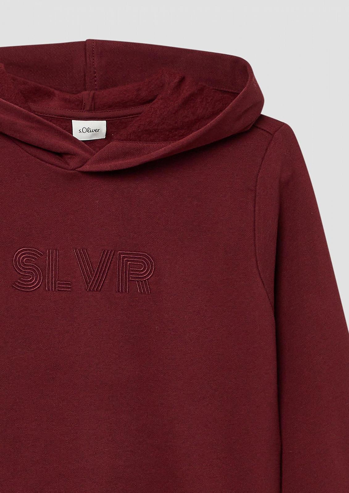 Толстовка s.Oliver с капюшоном, вышивкой и уютной внутренней стороной, фото №4