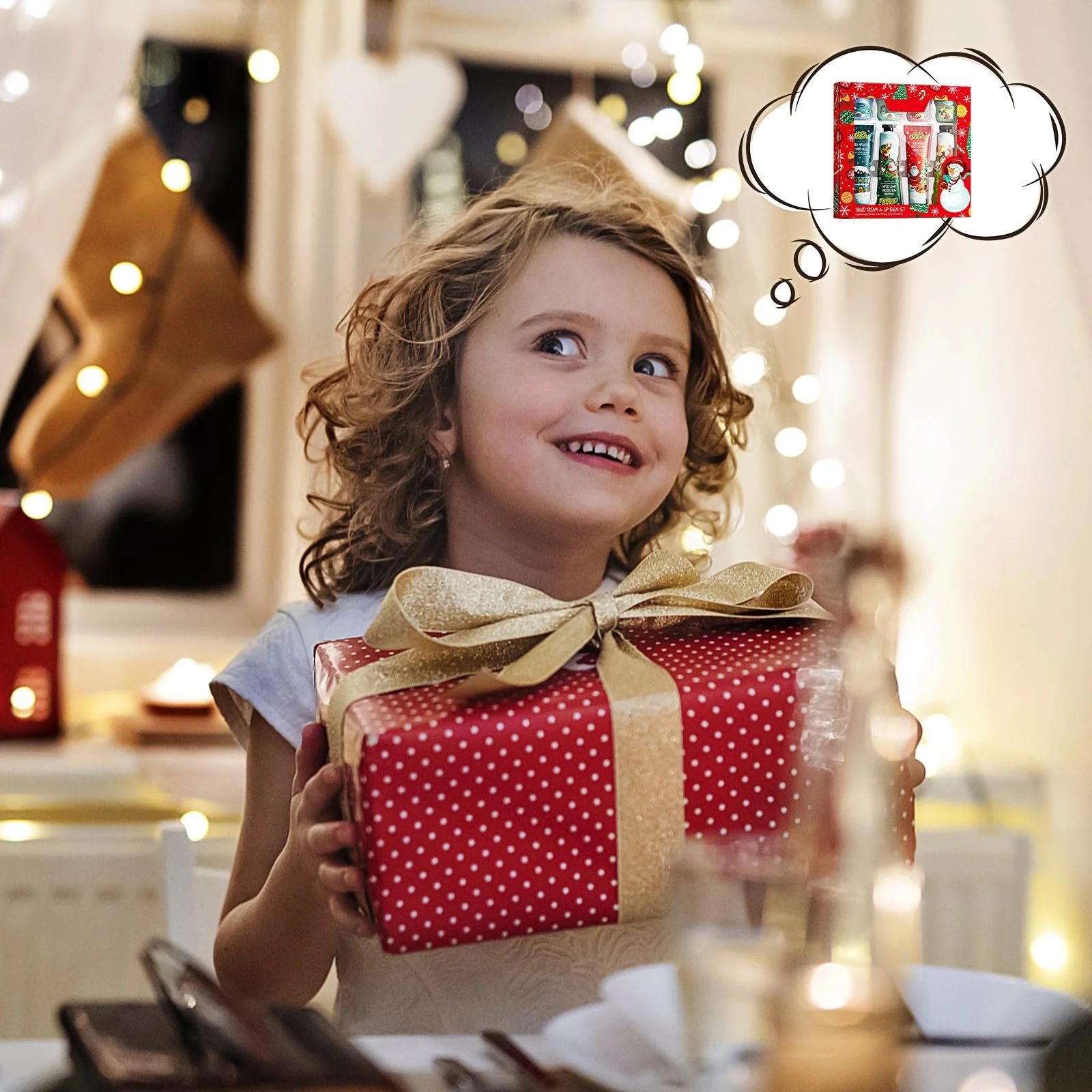 Набір Міні-кремів для рук 8 шт., Різдвяний набір 4 шт, фото №8