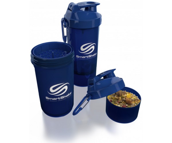 Шейкеры SmartShake Original2GO ONE 800 мл Navy Blue, фото №4