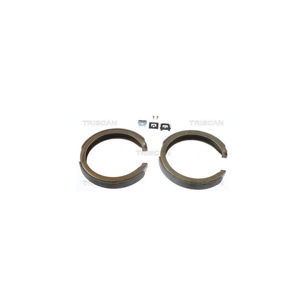 Комплект гальмівних колодок стоянкового гальма TRISCAN 8100 10040 для MAZDA VAUXHALL CHEVROLET, фото №1