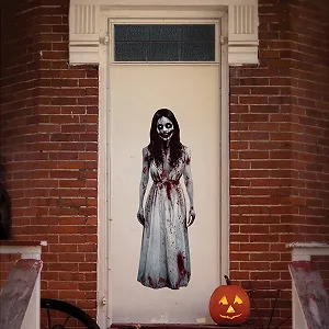 Наклейка на стіну HPNIUB Ghost Woman 35 x 100 см - Фото 1