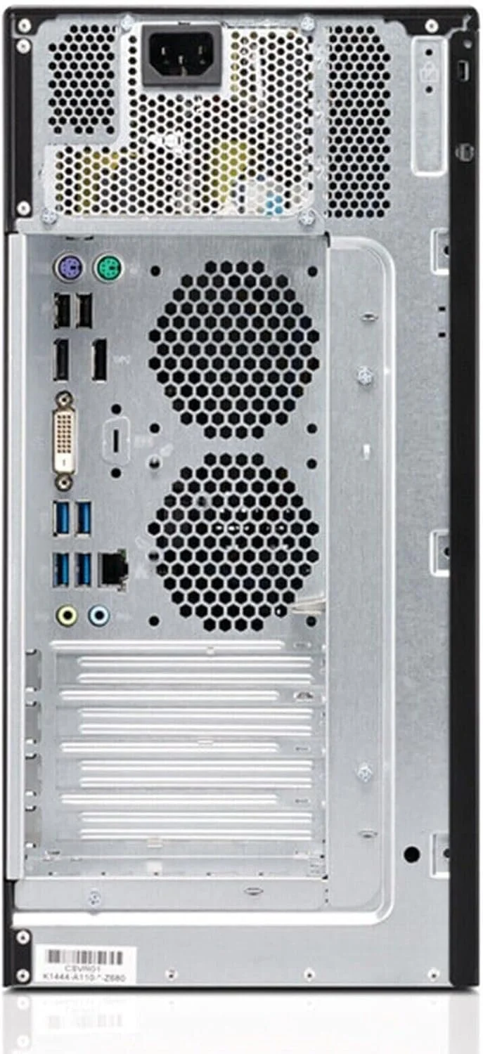 Комп’ютер Fujitsu Esprimo P757 Microtower / Intel Core i7-6700T / RAM 8GB / SSD 256GB / Intel HD Graphics 530 / 2 x DisplayPort / DVI / LAN / Windows 10 / Чорний, фото №5