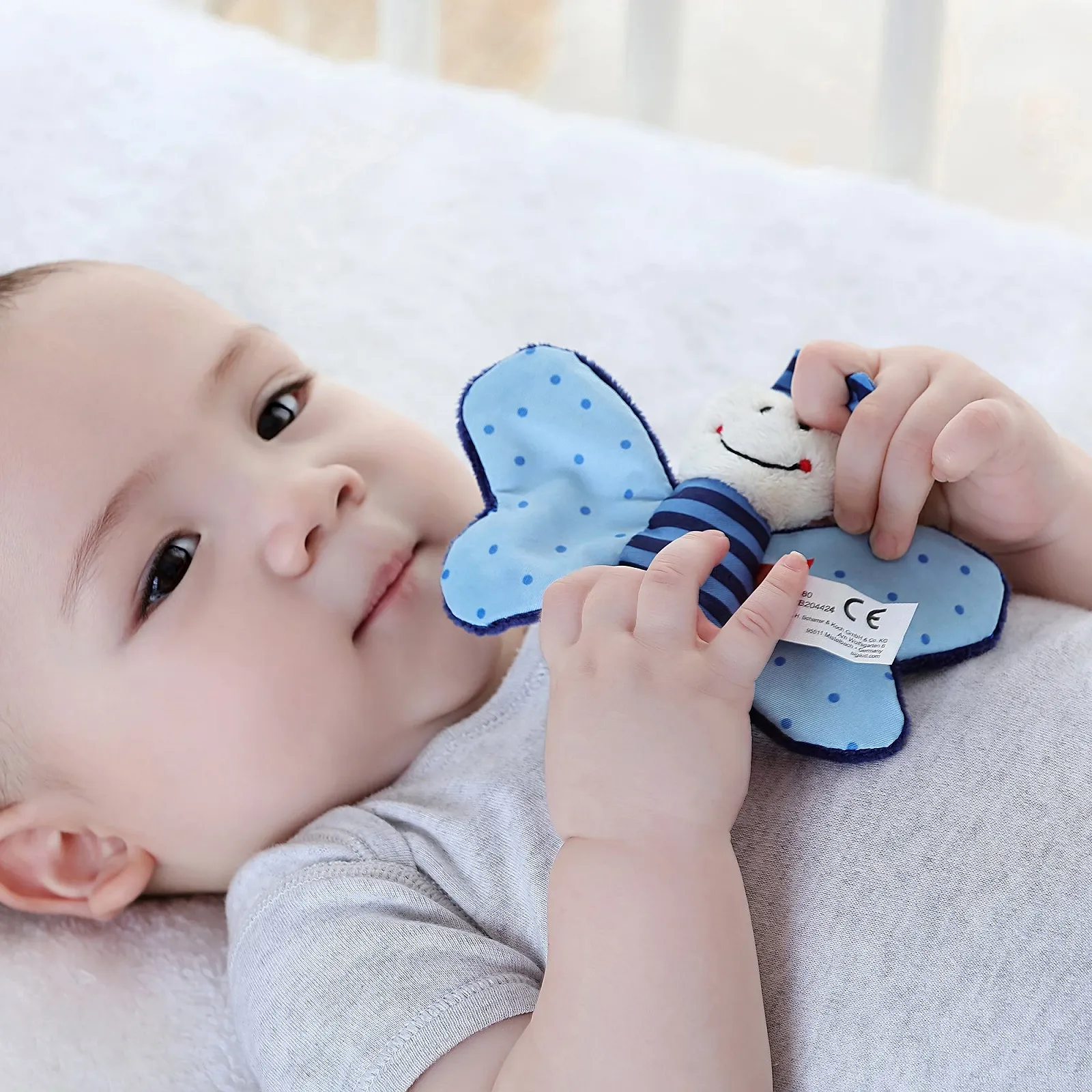 Игрушка Sigikid Бабочка Голубая, фото №5