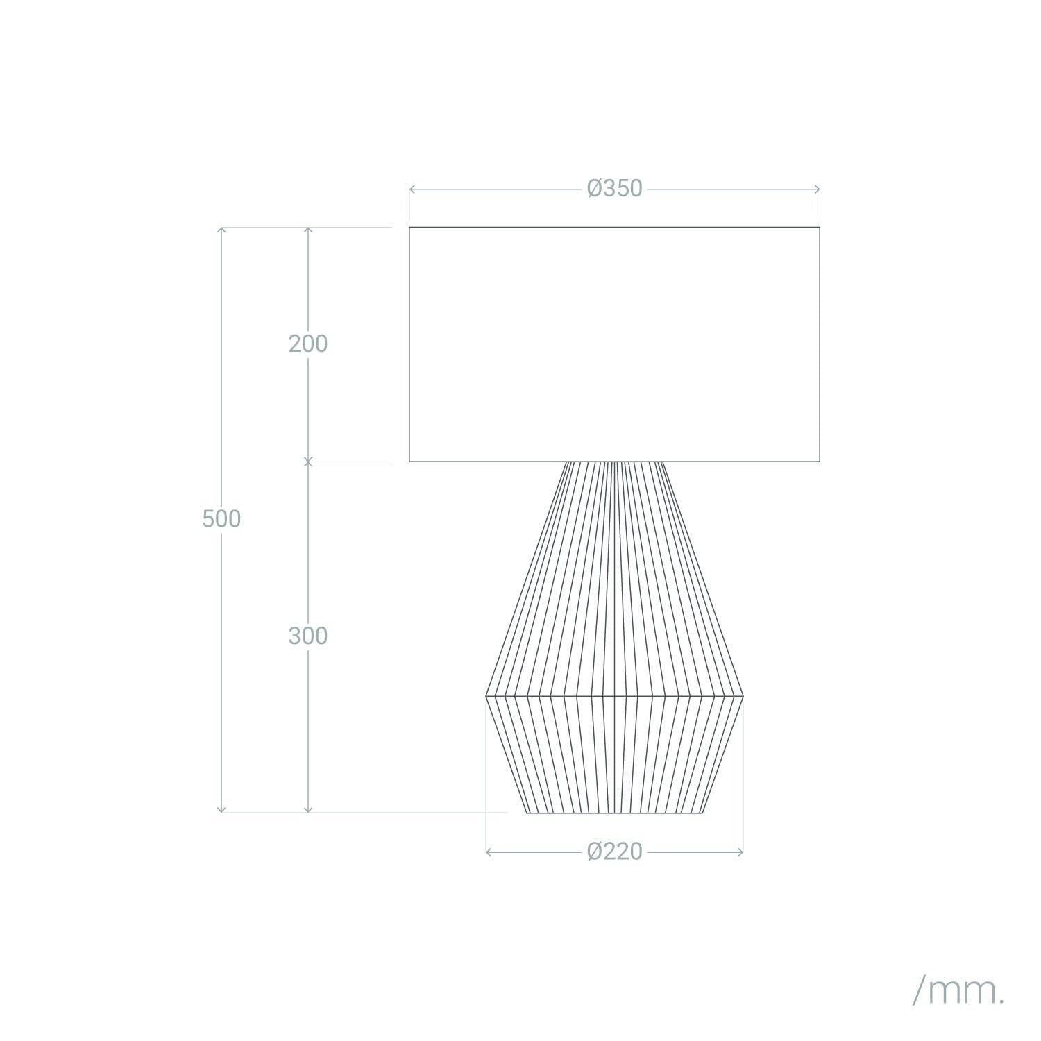 Настільна лампа LEDKIA LIGHTING Dione LED Натуральна мотузка та льон E27 IP20 Лляний бежевий, фото №9