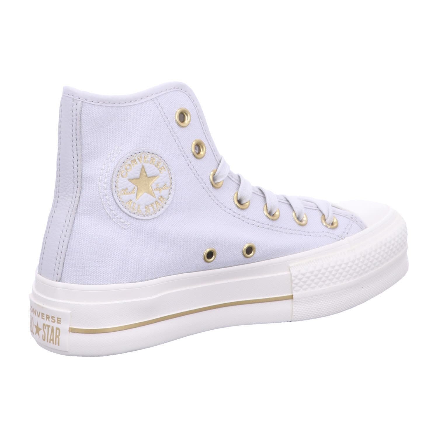 Кеды Converse All Star Lift A08237C Серый/Белый/Золотой, фото №5