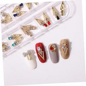 Підвіска для нігтів зі стразами PLAFOPE Стріла зі сплаву, 72 шт. synthetic.ua - Фото 1