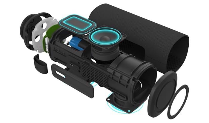 Портативна колонка Nexby Wawe 24 Вт Bluetooth 5.3 IPX7 Водонепроникний, фото №7