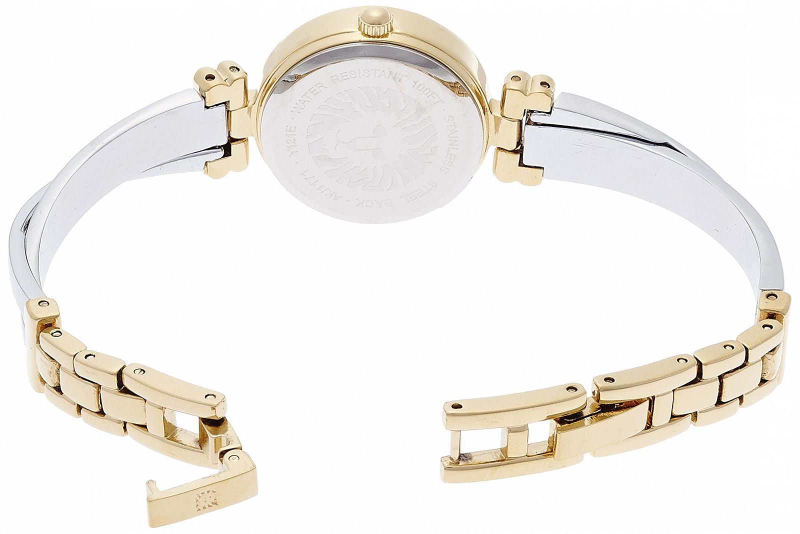 Жіночий годинник Anne Klein AK-1171MPTT Two-Tone, нержавіюча сталь, кварцовий, з перламутровим циферблатом, фото №2