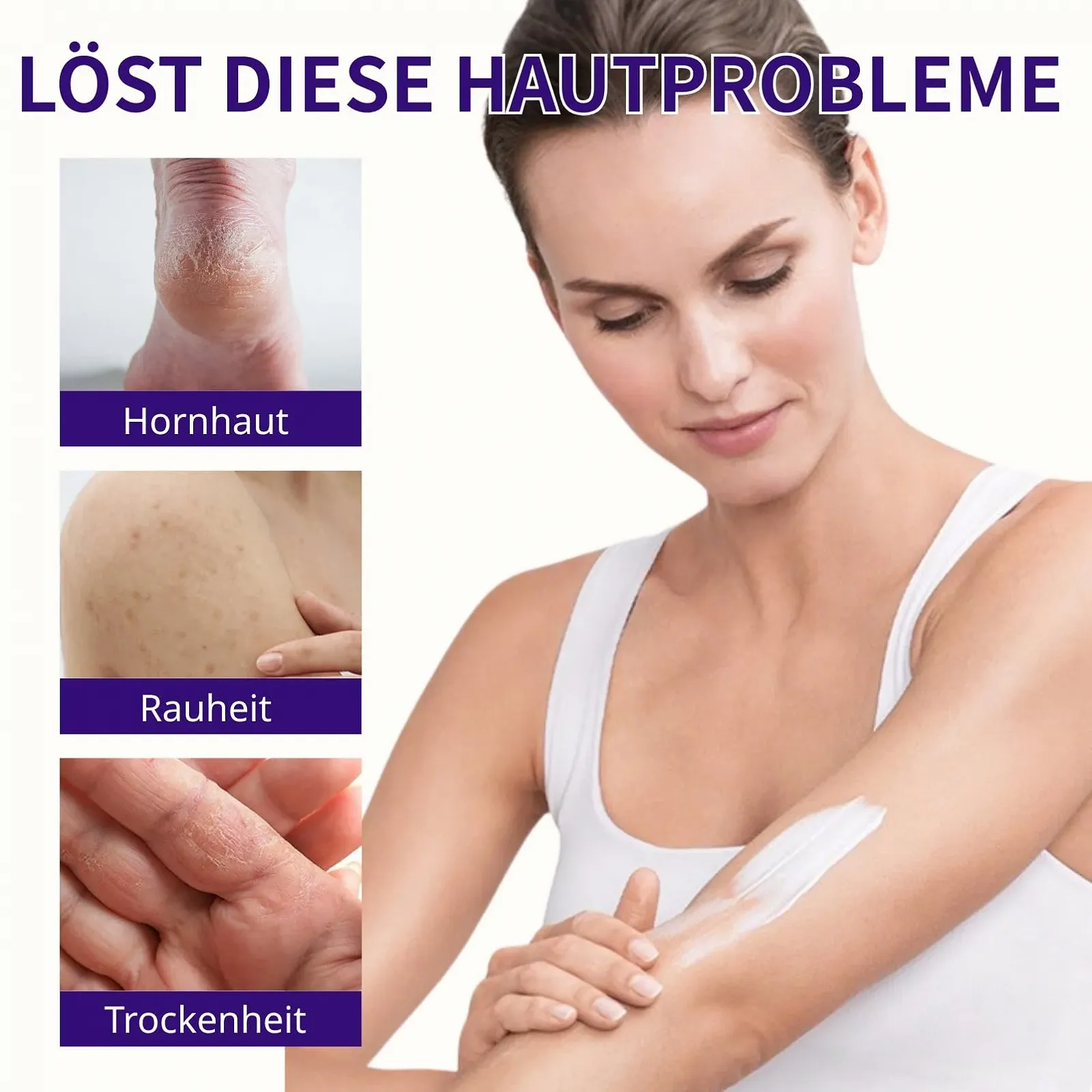 Крем для ног Urea Cream 40% от мозолей и трещин для сухой кожи стоп, рук и локтей, фото №5 Крем для ног Urea Cream 40% от мозолей и трещин для сухой кожи стоп, рук и локтей, фото №5