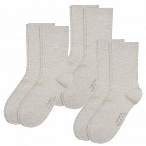 Шкарпетки Camano CA-Soft Жіночі, Набір 6 пар, Розмір: 39-42, Колір: Березовий Меланж - Фото 1