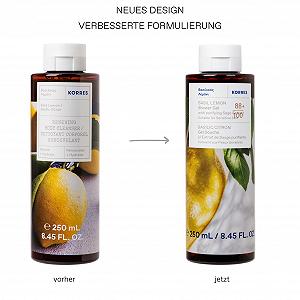 Гель для душа Korres Basil Lemon с экстрактом шалфея 250 мл synthetic.ua - Фото 1