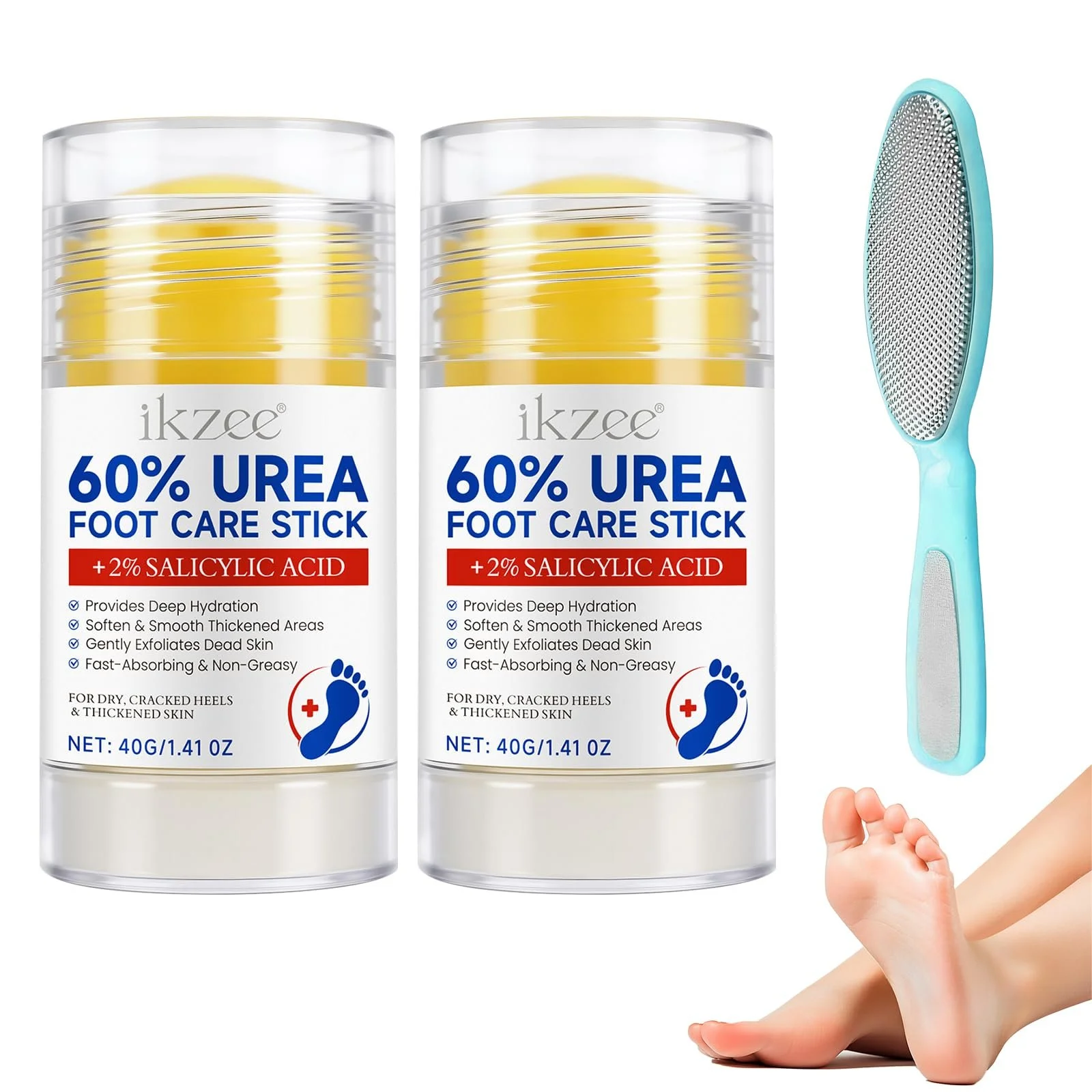 Крем для ног Urea Cream 60% 2 шт по 40 г, фото №1