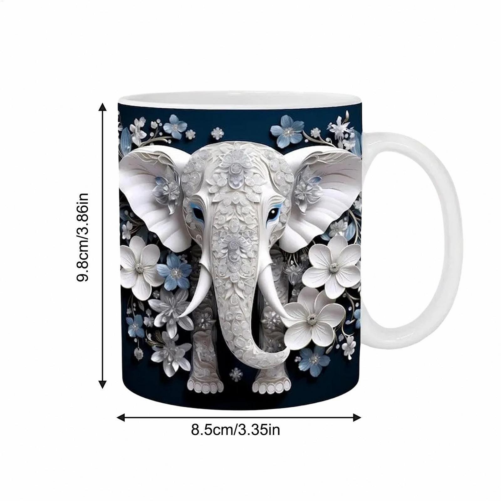 Кухоль Чайний Слон - Барвиста Чашка для Чаю, фото №7