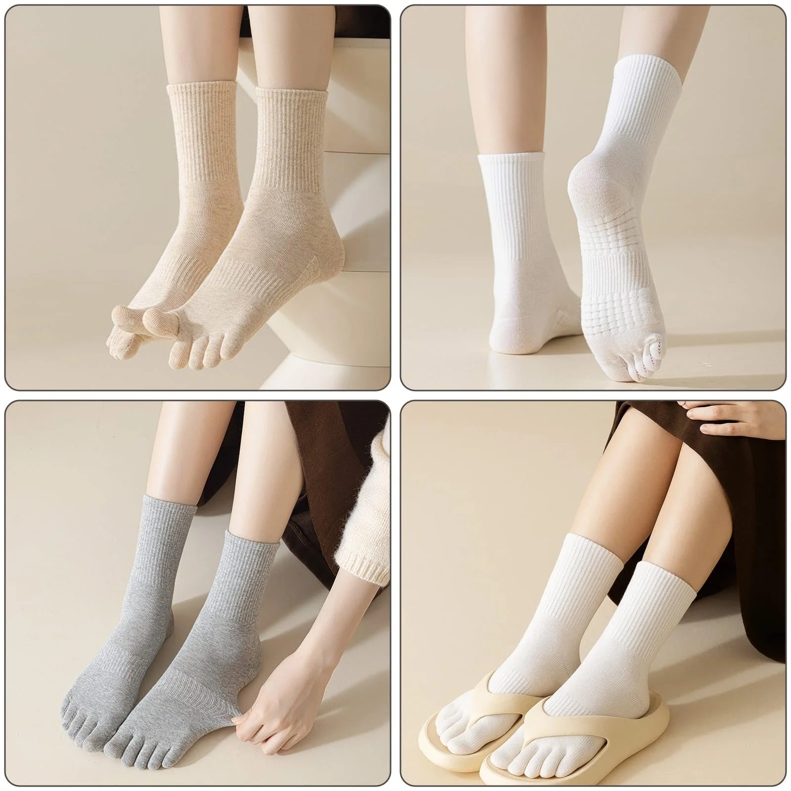 Жіночі шкарпетки з бавовни, фото №6