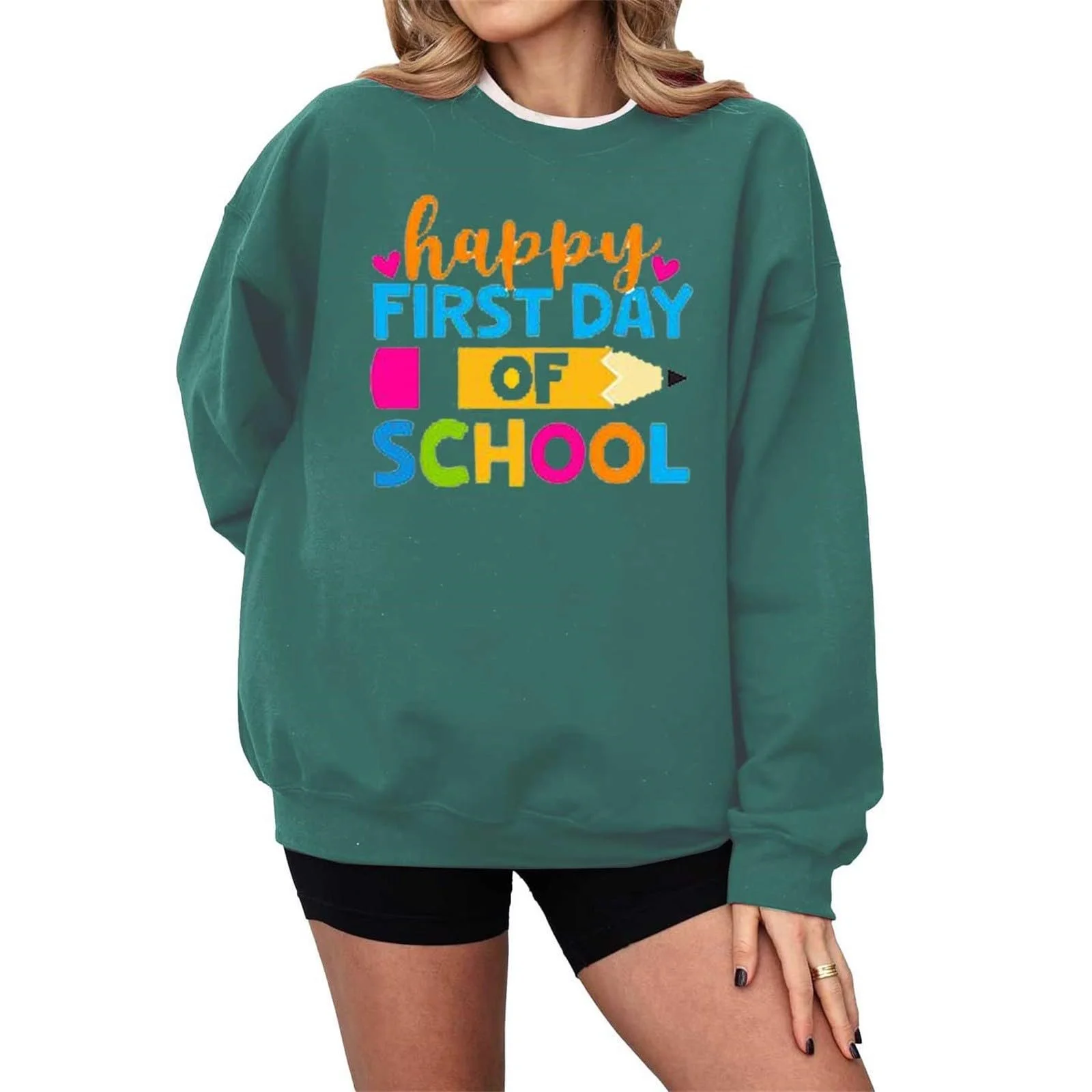 Жіноча Толстовка Generisch Чорний Худі, фото №2