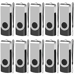 Купити USB-накопичувач EASTBULL 1 GB 10 шт. USB 2.0 поворотний Чорний - Фото 1 USB-накопичувач EASTBULL 1 GB 10 шт. USB 2.0 поворотний Чорний - Фото 1