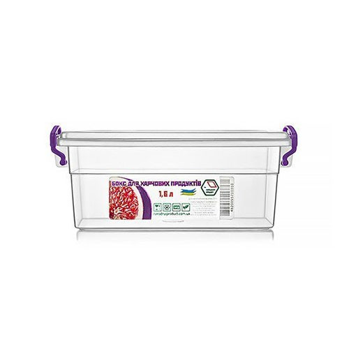 Контейнер з ручками Stenson NP-13 1,6 л, фото №1 Контейнер з ручками Stenson NP-13 1,6 л, фото №1