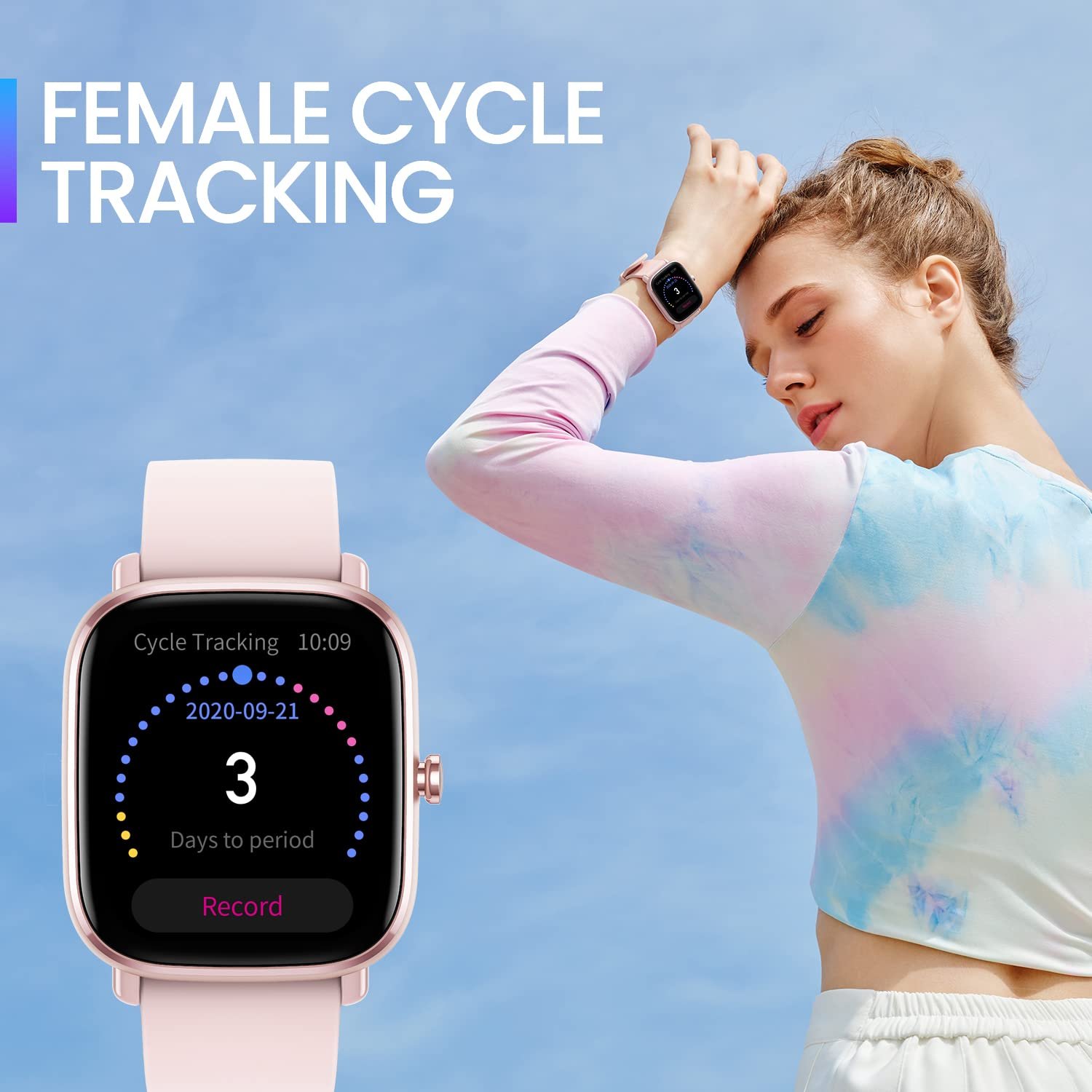 Смарт-часы Amazfit GTS 2 Mini GPS Activity Tracker 1.55 дюйма, 70 спортивных режимов, фото №4