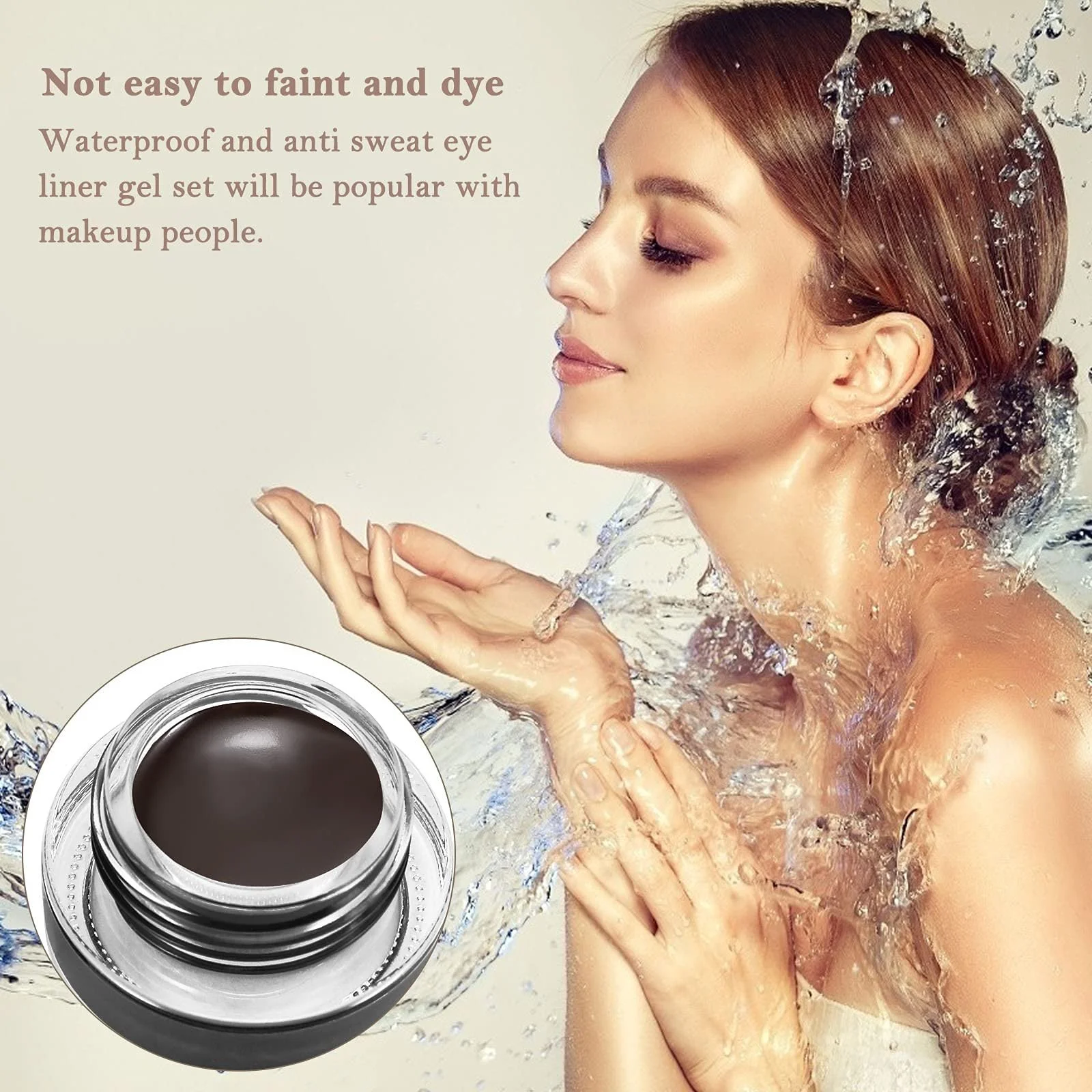 Eyeliner Boobeen 2 Colours Gel, фото №3 Eyeliner Boobeen 2 Colours Gel, фото №3