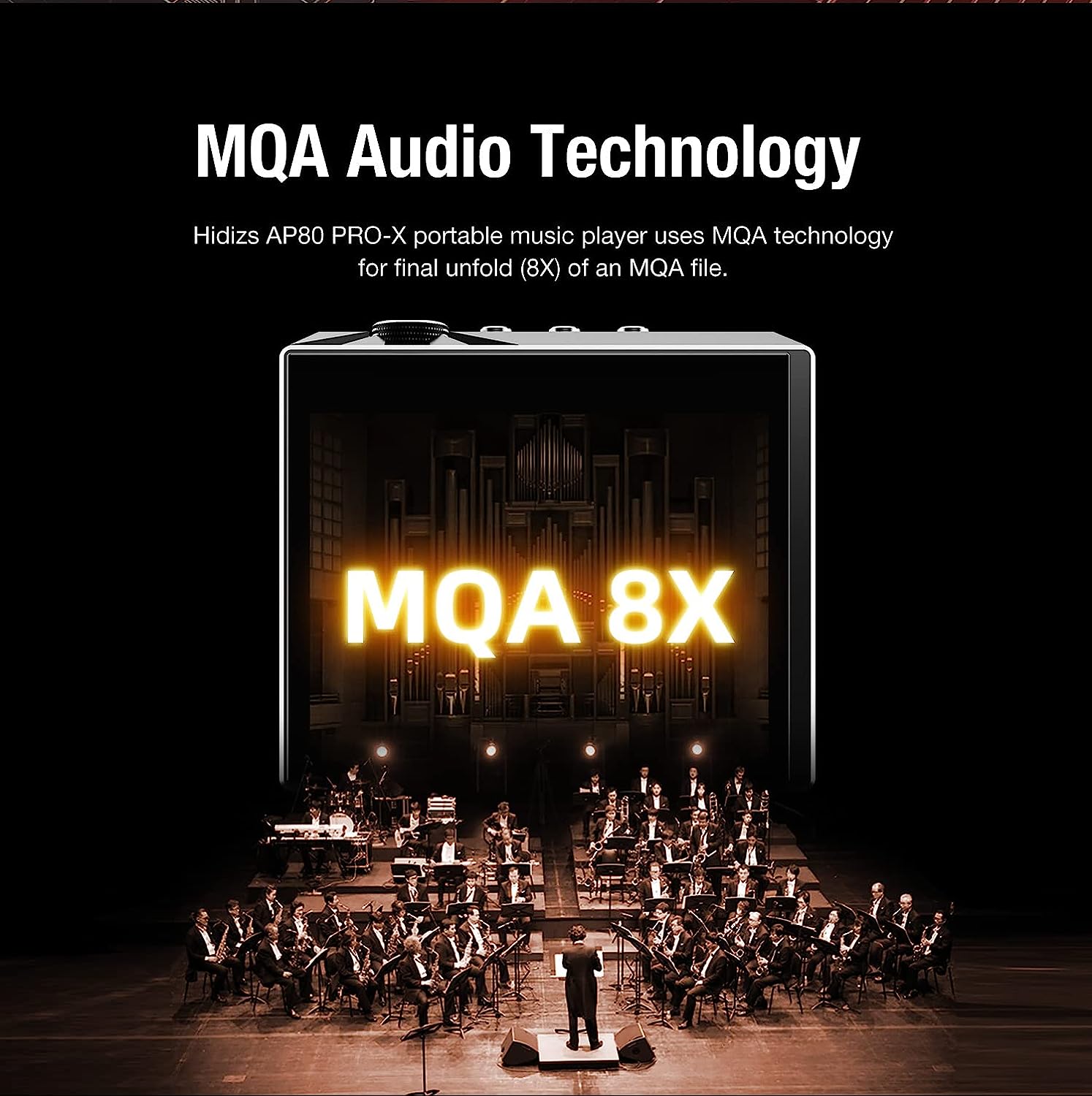 MP3-плеєр Hidizs AP80 Pro-X 32GB Чорний, фото №6