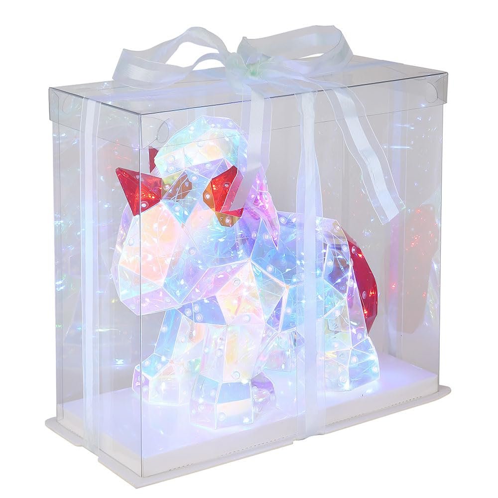 Настольная лампа GLOBO Horse Bag Crystal Effect LED 26 см, фото №1