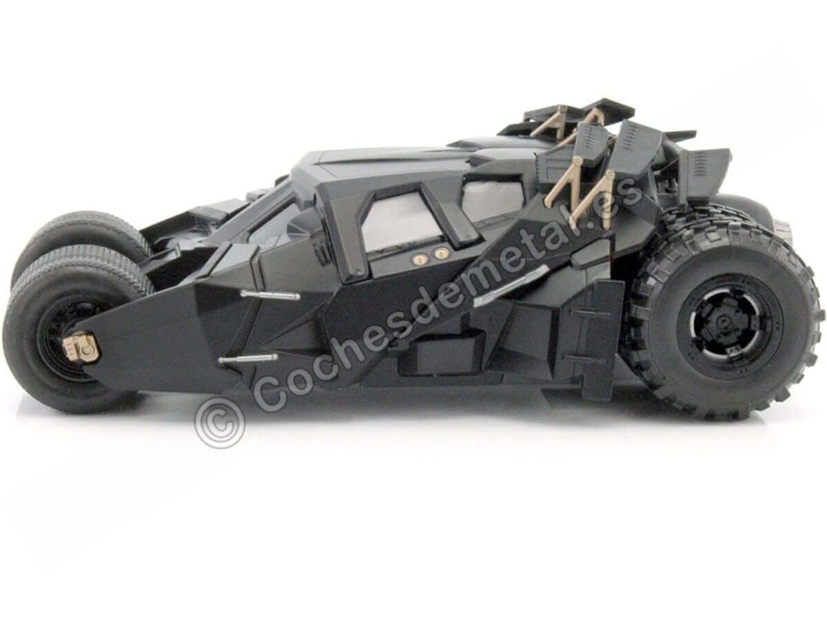 Автомобіль Jada Batman The Dark Knight Batmobile з фігуркою Масштаб 1/24 98261BK Чорний, фото №6 Автомобіль Jada Batman The Dark Knight Batmobile з фігуркою Масштаб 1/24 98261BK Чорний, фото №6