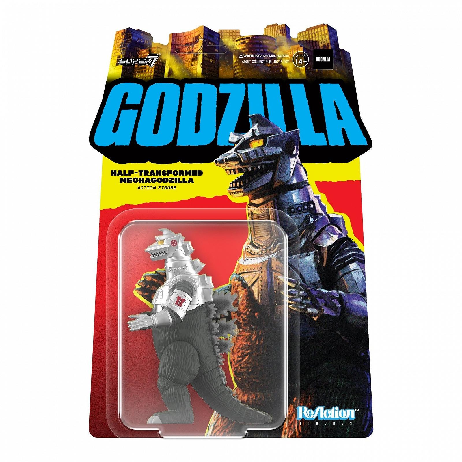 Екшн-фігурка Super7 Toho Godzilla Semi-Transformed Mechagodzilla, 9,5 см, фото №1